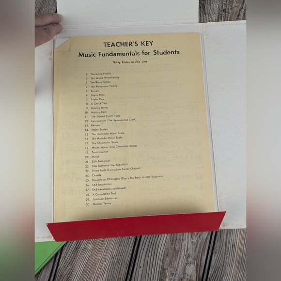 Lyons Music Fundamentals Set Of 3 Packets Of Mimio Teaching Master Copies - Picture 10 of 15